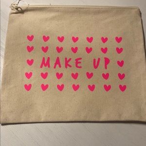 Canvas Makeup Bag